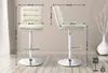 Barhocker Damar Stoff chrom creme Produktbild-Vorschau 2