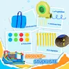 Outsunny Hüpfburg, Aufblasbare Hüpfburg, Wasserpark mit Produktbild-Vorschau 7
