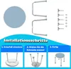 XINZI Tabouret de douche pivotant à 360° Chaise de douche Voir les images du produit 6