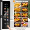 Double Stack XXL Heißluftfritteuse mit Sichtfenster, 2 Produktbild-Vorschau 3