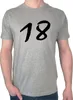 Huuraa Herren T-Shirt 18 Geburtstag XL Sport Grey Bio Produktbild-Vorschau 1