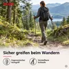 Nordic Walking Stöcke 2er-Set Aluminium, höhenverstellbar Produktbild-Vorschau 5