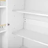 Armoire haute à 2 portes et 2 tiroirs, armoire de rangement Voir les images du produit 15