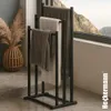 Portasciugamani Heckermann, colore nero Anteprima dell’immagine prodotto 7
