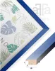 A framed picture with a botanical print and a close-up of the frame's profile with dimensions. Náhľad obrázku produktu