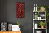 Wohnzimmer Leinwand Uhr Geräuschlos Küche 30x60 Paprika, Produktbild-Vorschau 2