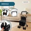 Mpbiclinic Rollator s košíkom Shopper rollator nákupná Náhľad obrázku produktu 3