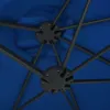 vidaXL Ombrellone con palo in alluminio 460x270 cm Blu Anteprima dell’immagine prodotto 10