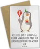 Mr. & Mrs. Panda Beileidskarte 1. Geburtstag Sonnenschein - Produktbild-Vorschau 1