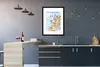 MuchoWow® MuchoWow® Gerahmtes Poster Karte - Europa - Produktbild-Vorschau 5