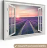 MuchoWow® - Leinwandbilder - Vista - Sonnenuntergang - Produktbild-Vorschau 1