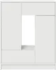 vidaXL Příborník se zásuvkami a dvířky Bílý 73x31x90 cm Náhled obrázku produktu 6