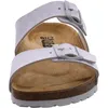BIO Life Damen Pantolette weiß silber Produktbild-Vorschau 3
