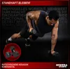 Miweba Sports Hexagon Kurzhantel 2er Set HGH100 | Gusseisen Produktbild-Vorschau 3