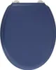 Sedile per WC Gelco Dolce Dolce, legno MDF, blu navy Anteprima dell’immagine prodotto 1