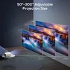 Full HD 1080P 20000 Lumen Beamer 5G WiFi Bluetooth AKIYO Produktbild-Vorschau 5