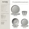 tectake® Tafelservice Una für 6 Personen ineinander Produktbild-Vorschau 5