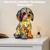 Hunde-Nachtlicht aus Kunstharz, Niedliche Hundelampe Produktbild-Vorschau 2