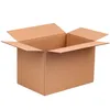 An empty, open cardboard box. Produktbild-Vorschau