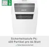 LEITZ IQ Home Aktenvernichter mit Partikelschnitt P-4, 4 x Produktbild-Vorschau 17