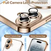 Magnetické čiré pouzdro pro iPhone 16, kompatibilní s Náhled obrázku produktu 4