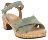 Gabor 82.072 Damen Sandalette - Riemchen Sandalen grün NEU Produktbild-Vorschau 3