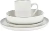 Tafelservice, 16-teilig, weiß/grau Produktbild-Vorschau 1