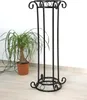 DanDiBo Colonna di fiori in metallo nero 97 cm Portafiori Anteprima dell’immagine prodotto 5