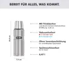 Thermos Isolierflasche Stainless King, Steel 0,47l; Produktbild-Vorschau 4