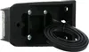 A close-up, angled view of the back of a black plastic automotive light housing with a coiled black rubber seal and some silver reflective material visible on the left. Produktbild-Vorschau