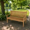 Lesli Living Teak Landhausbank Hastings 130 cm Produktbild-Vorschau 13