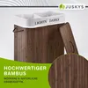 Kosz na pranie Curly 300344, bambusowy, z pokrywą i Podgląd zdjęcia produktu 6