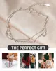 Armband Damen silberfarben mit Herz – filigraner Produktbild-Vorschau 7