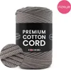 Premium Baumwollkordel Kokonki 3 mm 100 m Cappuccino Produktbild-Vorschau 1