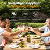 Klapptisch aus Holz, 120x60x75 cm, mit stabilem Produktbild-Vorschau 5