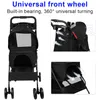 Klappbar Hundewagen 2 in 1 Hundebuggy Bis 20kg,Pet Stroller Produktbild-Vorschau 5