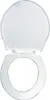 A white toilet seat and lid are shown from a top-down view against a white background. Náhled obrázku produktu