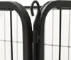 vidaXL Welpenlaufstall Stahl 91,5x59x61 cm Produktbild-Vorschau 5