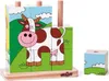 Woody Woody Würfelpuzzle Tiere 93055 Produktbild-Vorschau 9
