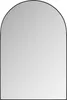 A black framed arched mirror. Produktbild-Vorschau