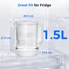 Szklany czajnik z filtrem do wody Waterdrop, 1,5-litrowy Podgląd zdjęcia produktu 4