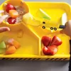 Set d'assiettes et de couverts pour enfants en forme Voir les images du produit 4