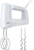 A white Braun hand mixer with attachments on a white background. Produktbild-Vorschau