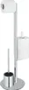 WENKO Stand WC Garnitur Toilettenpapierhalter Produktbild-Vorschau 1