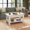 Couchtisch Höhenverstellbar und Ausziehbar, Couchtisch Holz Produktbild-Vorschau 7