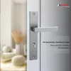 DOMINO Türgriff 78 Drückergarnitur WC - Badezimmer Set | Produktbild-Vorschau 3
