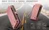 Caseme Samsung Hülle mit Zipper 2in1 Samsung S25 Ultra-Rosa Produktbild-Vorschau 3