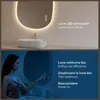 Specchio da bagno illuminato S'AFIELINA, 60x80 cm, specchio Anteprima dell’immagine prodotto 9