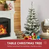 HOMCOM kerstboom met LED-verlichting, 90 cm, met 116 takken Productafbeelding-voorbeeld 5