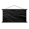 MuchoWow® Textilposter Wellen - Wasser - Schwarz - Weiß Produktbild-Vorschau 1
